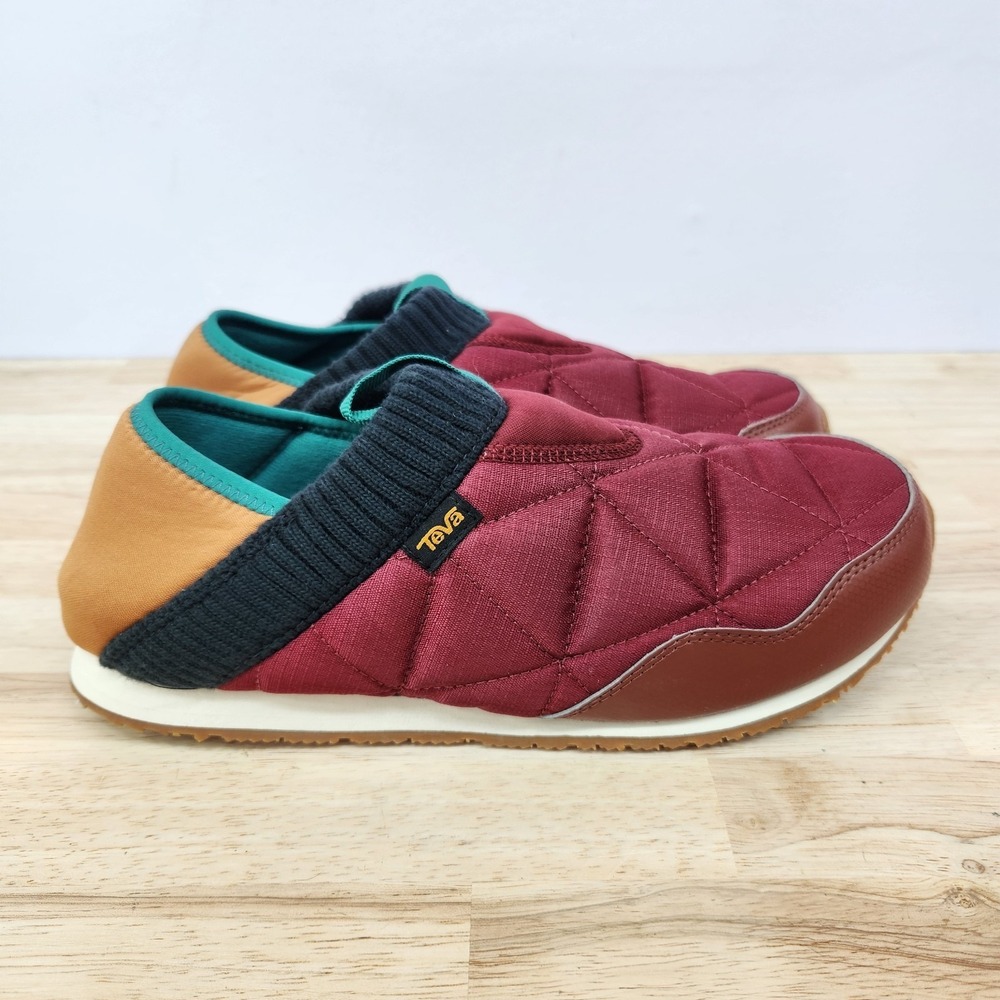 Teve ReEmber Moc Slip On Shoes Womens Size 11 Red 1125472